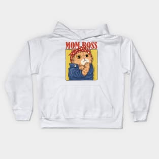 Mom Boss Kids Hoodie